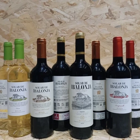 Lote 8 botellas Solar de Ibalonja