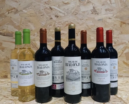 Lote 8 botellas Solar de Ibalonja
